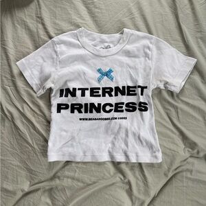 BEABADOOBEE “Internet Princess” Baby Tee